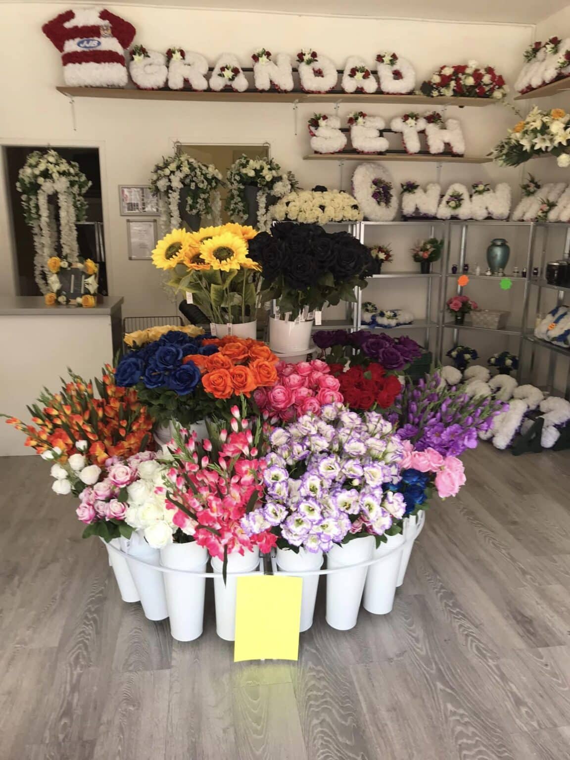 Artificial Flower Power full store image